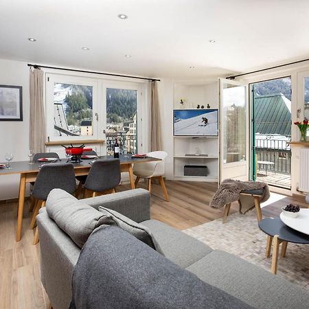 Le Panoramic Mont Blanc Apartment - Chamonix All Year Dış mekan fotoğraf