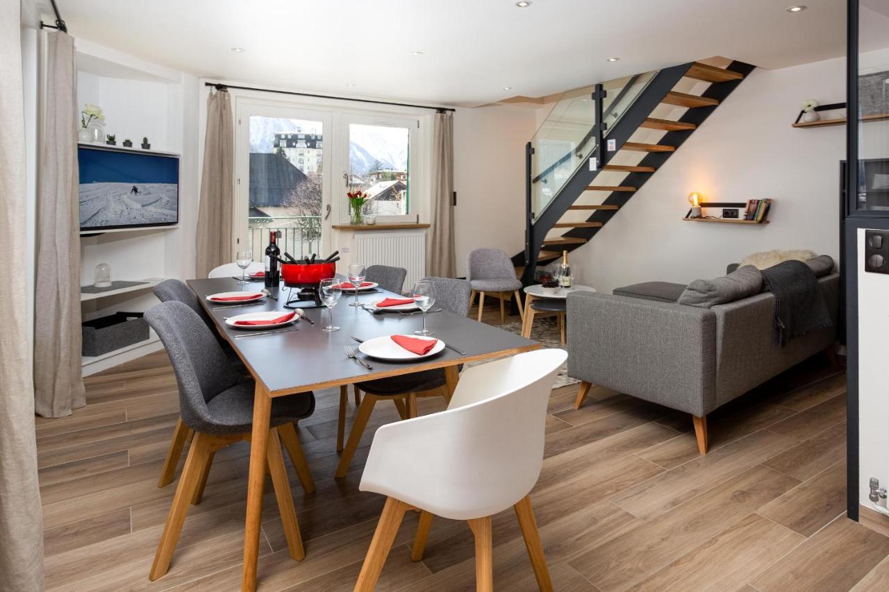 Le Panoramic Mont Blanc Apartment - Chamonix All Year Dış mekan fotoğraf