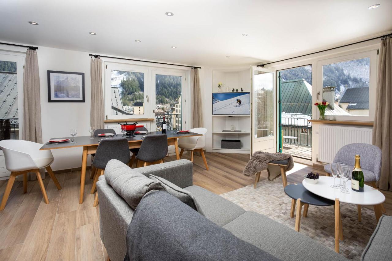 Le Panoramic Mont Blanc Apartment - Chamonix All Year Dış mekan fotoğraf